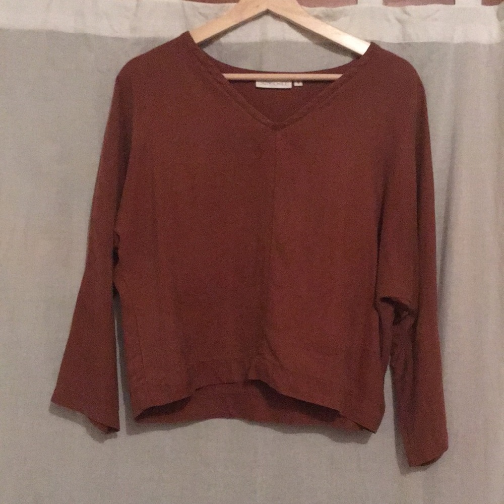 Only Child Tierra top in clay tencel